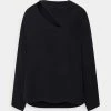Holzweiler AURI BLOUSE - Blouse - Black 2 Holzweiler AURI BLOUSE - Blouse - Black -Holzweiler shop 0001141cbf704ebab336a6a1f1b4183c