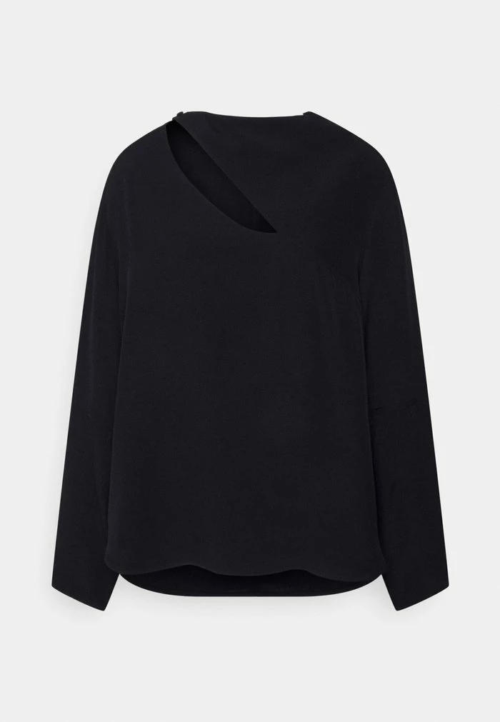 AURI BLOUSE - Blouse - black Holzweiler AURI BLOUSE - Blouse - Black -Holzweiler shop 0001141cbf704ebab336a6a1f1b4183c