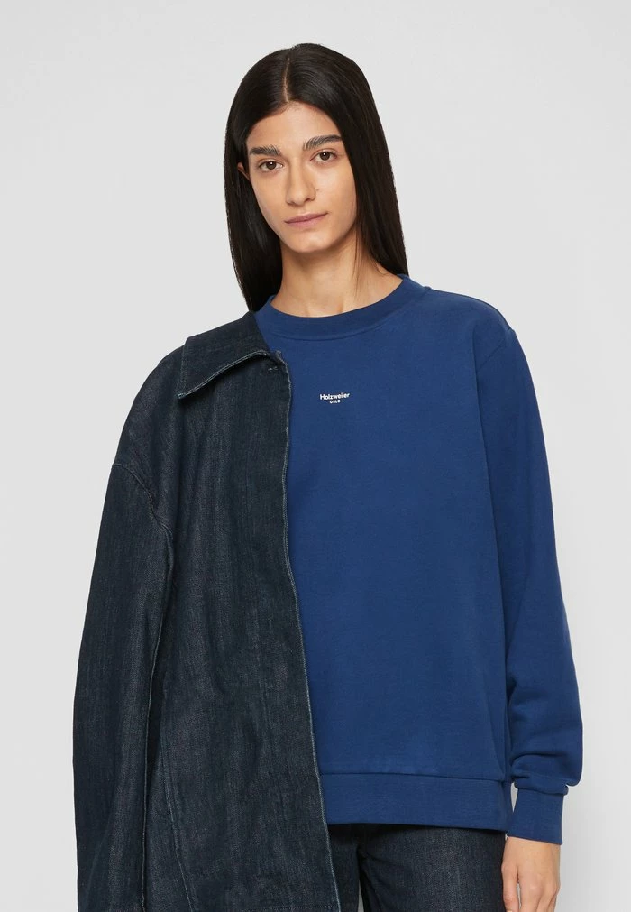 OSLO CREW - Sweatshirt - navy Holzweiler OSLO CREW - Sweatshirt - Navy -Holzweiler shop 02c75311cf8447eda50cf9c5d8c51096