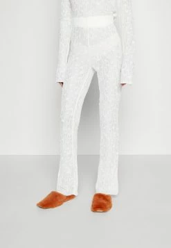 Holzweiler GILLY LACE TROUSERS - Trousers - Off White