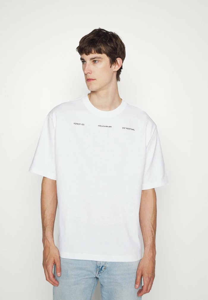 RANGER NATIONAL TEE - Print T-shirt - white Holzweiler RANGER NATIONAL TEE - Print T-shirt - White -Holzweiler shop 0569bde613b344adbd97fbc4d1d42d3f