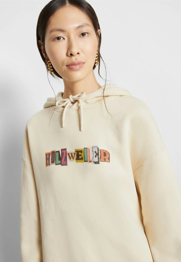 PLACEBO HOODIE - Sweatshirt - ecru Holzweiler PLACEBO HOODIE - Sweatshirt - Ecru -Holzweiler shop 0662084a103f46408f4c8ea826ef84dd