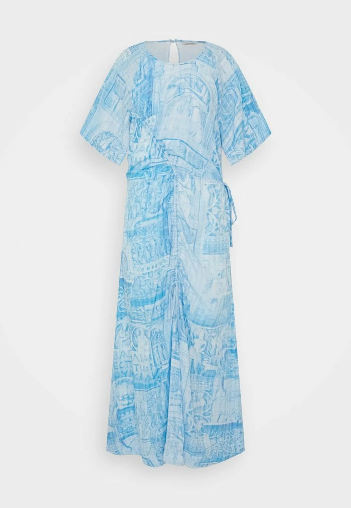 CARRY DRESS - Maxi dress - blue mix Holzweiler CARRY DRESS - Maxi Dress - Blue Mix -Holzweiler shop 068ccc4623cc4a9e89536fa3e9b43bd5