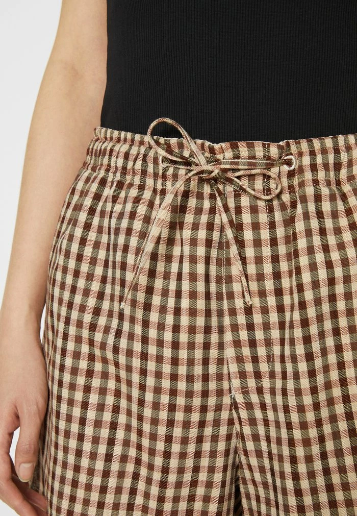 MUSAN CHECK - Shorts - brown check Holzweiler MUSAN CHECK - Shorts - Brown Check -Holzweiler shop 0703ead5da934146b2a544ae13ee6a83