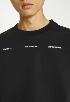 Holzweiler BLOOM NATIONAL CREW - Sweatshirt - Black -Holzweiler shop 086035c021284b63b0b4db833f1b2539