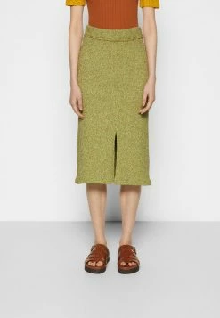 Holzweiler BOARDING SKIRT - Pencil Skirt - Green Mix -Holzweiler shop 0bbc78b2602f4057b5ba8bf3c5a3f77c