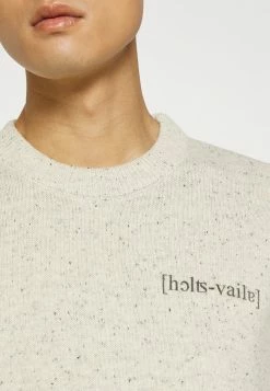 Holzweiler SATURN WORD CREW - Jumper - Ecru Mix -Holzweiler shop 0bc304441081468f91e39d6980840263