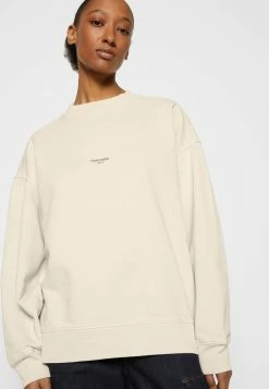 Holzweiler MEZZANINE OSLO CREW - Sweatshirt - Ecru -Holzweiler shop 0ddbc45c0c46449dae65af43ae0fb518