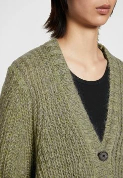 Holzweiler PASSAGE CARDIGAN - Cardigan - Green Mix -Holzweiler shop 13baad4b2129460fb61803cc9d6afffc