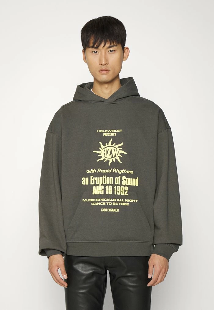 PARADISE FESTIVAL HOODIE - Hoodie - dark grey Holzweiler PARADISE FESTIVAL HOODIE - Hoodie - Dark Grey -Holzweiler shop 152376a483944ae8bef05d302899d785