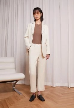 Holzweiler JASABI TROUSER - Trousers - Ecru