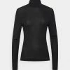 Holzweiler SARA CLASSIC TURTLE - Long Sleeved Top - Black -Holzweiler shop 1bd86168b8c14101a6e0606641f71476