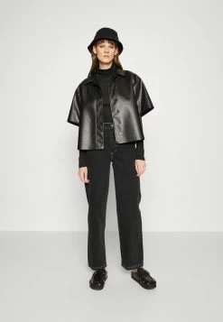 Holzweiler NEPTUNE HANGER - Relaxed Fit Jeans - Black -Holzweiler shop 288e62e9d24a456490e3612baa7fc55d