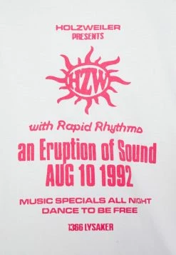 Holzweiler WINGS FESTIVAL TEE - Print T-shirt - White -Holzweiler shop 2b3e988b8fb2446eb3ea3d726594d798