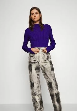 Holzweiler EBO TOP - Jumper - Purple -Holzweiler shop 2c05e19a0b714376a04c819d5c22e56a