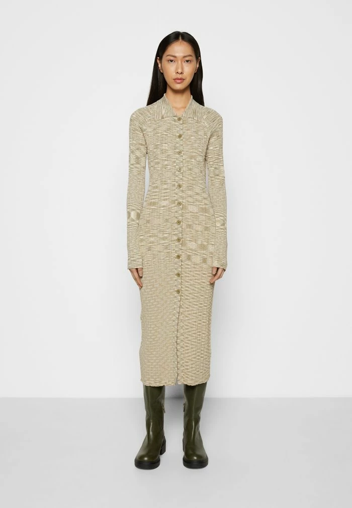 DRESS - Jumper dress - light green mix Holzweiler DRESS - Jumper Dress - Light Green Mix -Holzweiler shop 2fbdd5c4888e4f8db55e6666665da86e