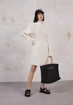 Holzweiler ECHO DRESS - Jumper Dress - Ecru