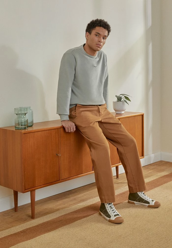 OSLO CREW - Sweatshirt - teal Holzweiler OSLO CREW - Sweatshirt - Teal -Holzweiler shop 33efd3b93aa44ebe83fcafab70a11e78