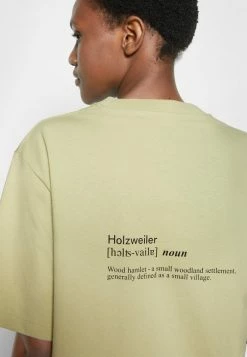 Holzweiler FLEUR WORD TEE UNISEX - Print T-shirt - Light Green 8 Holzweiler FLEUR WORD TEE UNISEX - Print T-shirt - Light Green -Holzweiler shop 3479d825e534406894a9aae267fc453f