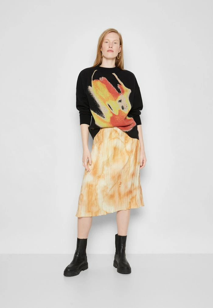 CARE SKIRT - Pleated skirt - yellow mix Holzweiler CARE SKIRT - Pleated Skirt - Yellow Mix -Holzweiler shop 34c5f2c96fff449b8050daac5335b4b7