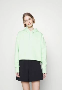 Holzweiler BILBO CROPPED HOODIE - Sweatshirt - Light Green