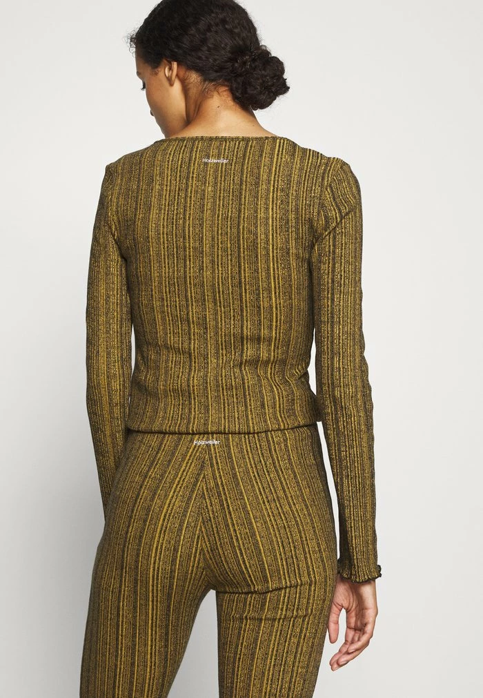 TOULOUSE MELANGE TROUSER - Trousers - yellow Holzweiler TOULOUSE MELANGE TROUSER - Trousers - Yellow -Holzweiler shop 3cf6b1823047491a9cd3152cdf8c3191