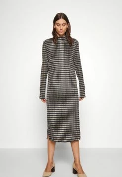 Holzweiler GALIA CHECK DRESS - Day Dress - Beige Check -Holzweiler shop 3e393cf8b3e44311a93dcb8d38d08d71