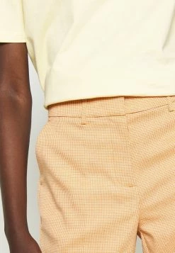 Holzweiler JASABI CHECK TROUSER - Trousers - Light Orange -Holzweiler shop 416acf94f01246fa8713f3f1156d3efe