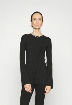 Holzweiler BARBARA CARDIGAN - Cardigan - Black -Holzweiler shop 436ff3073d254271b5b4caf9a04f9c5c