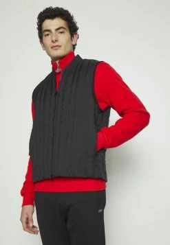 Holzweiler AFF GILET - Waistcoat - Black -Holzweiler shop 463c0a1f0132418a8e0c3b55e5e05100