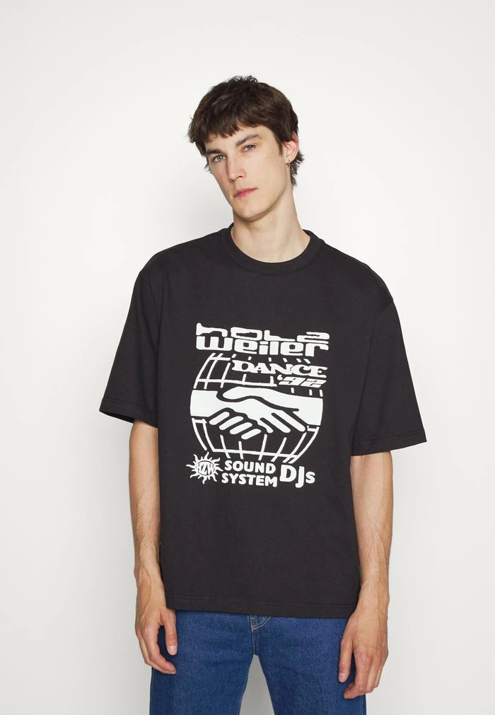 RANGER TEE NEW - Print T-shirt - black Holzweiler RANGER TEE NEW - Print T-shirt - Black -Holzweiler shop 487bdf62194446cfbf9f7257375d1e5b