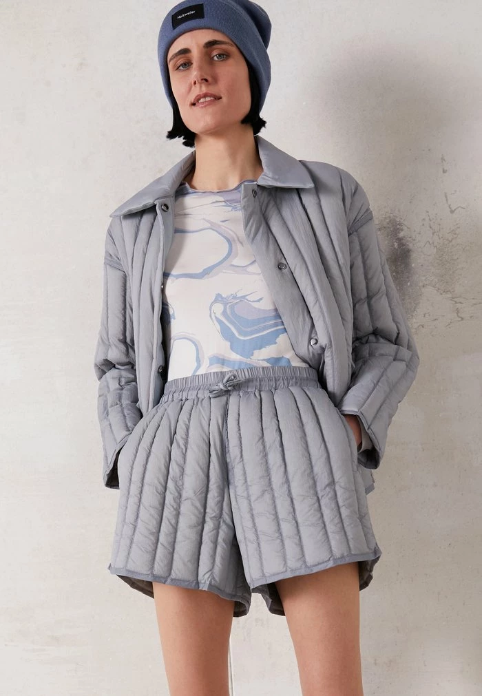 Holzweiler MUSAN - Shorts - Blue Grey 3 Holzweiler MUSAN - Shorts - Blue Grey