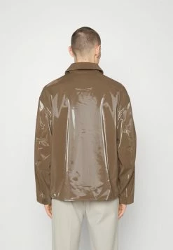 Holzweiler HUG JACKET - Faux Leather Jacket - Brown 4 Holzweiler HUG JACKET - Faux Leather Jacket - Brown -Holzweiler shop 4d1ac2248cde4d889debd64e2f9fe2ad