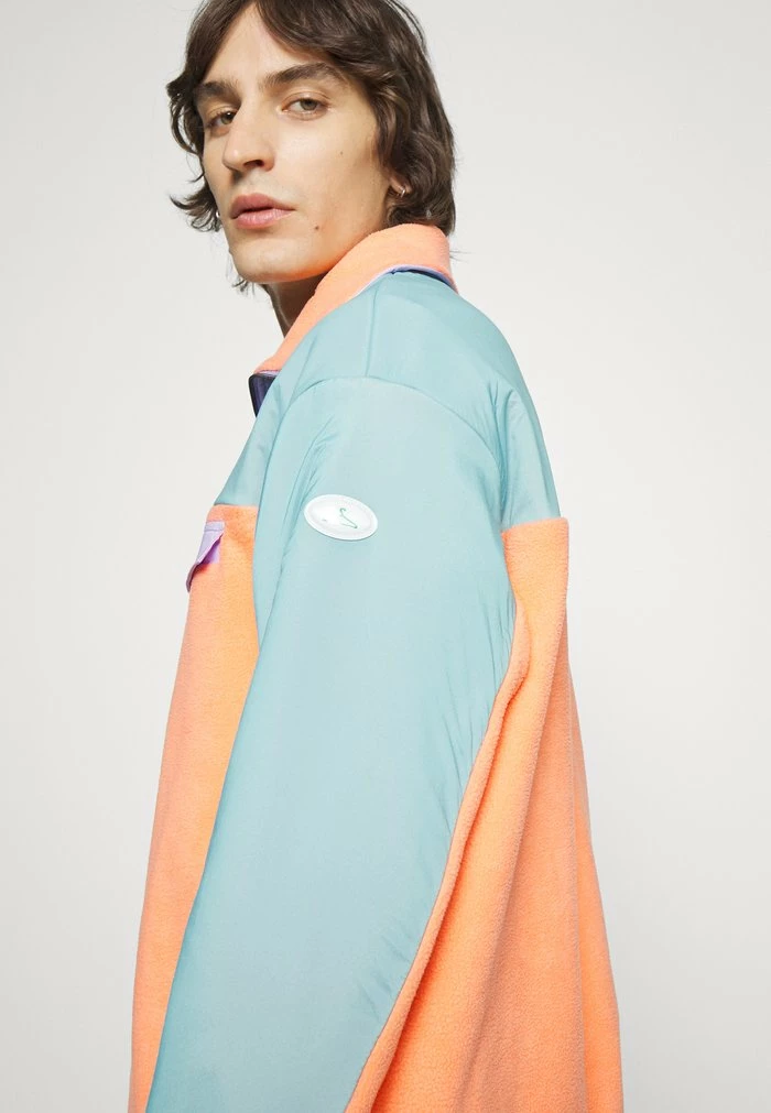 HANGER HALF ZIP UNISEX - Fleece jumper - coral/lilac Holzweiler HANGER HALF ZIP UNISEX - Fleece Jumper - Coral/lilac -Holzweiler shop 4eda27be768e48a3b7370b71406d926d