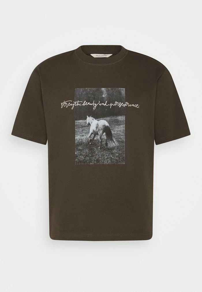 FLEUR TEE - Print T-shirt - grey Holzweiler FLEUR TEE - Print T-shirt - Grey -Holzweiler shop 51c8e6bf265e4a1bbaacbc1d8c5b1158