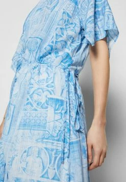 Holzweiler CARRY DRESS - Maxi Dress - Blue Mix 8 Holzweiler CARRY DRESS - Maxi Dress - Blue Mix -Holzweiler shop 528477caf1a14b5fab0b5d400dc2e148