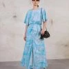 Holzweiler CARRY DRESS - Maxi Dress - Blue Mix 2 Holzweiler CARRY DRESS - Maxi Dress - Blue Mix -Holzweiler shop 53bfe118284642658691a84c685a91b6