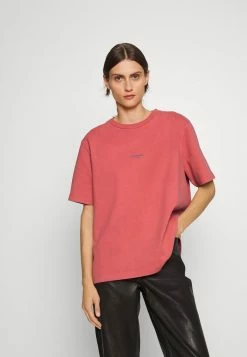 Holzweiler KJERAG OSLO TEE - Basic T-shirt - Coral