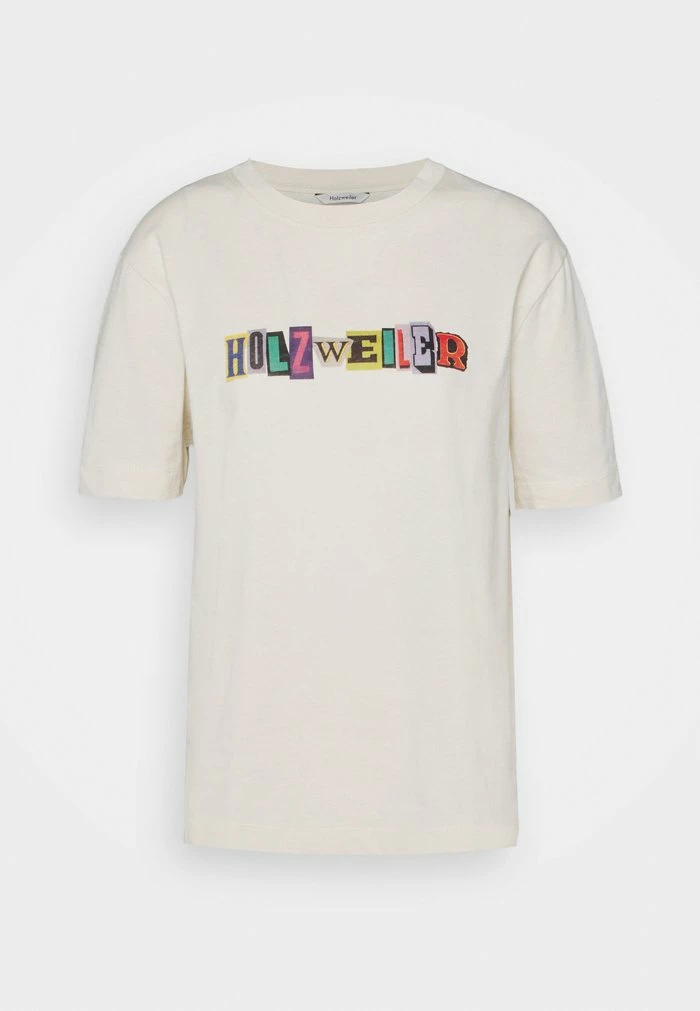 KJERAG TEE - Print T-shirt - off-white Holzweiler KJERAG TEE - Print T-shirt - Off-white -Holzweiler shop 54041f97e77f48b89bbc6f8acb686deb