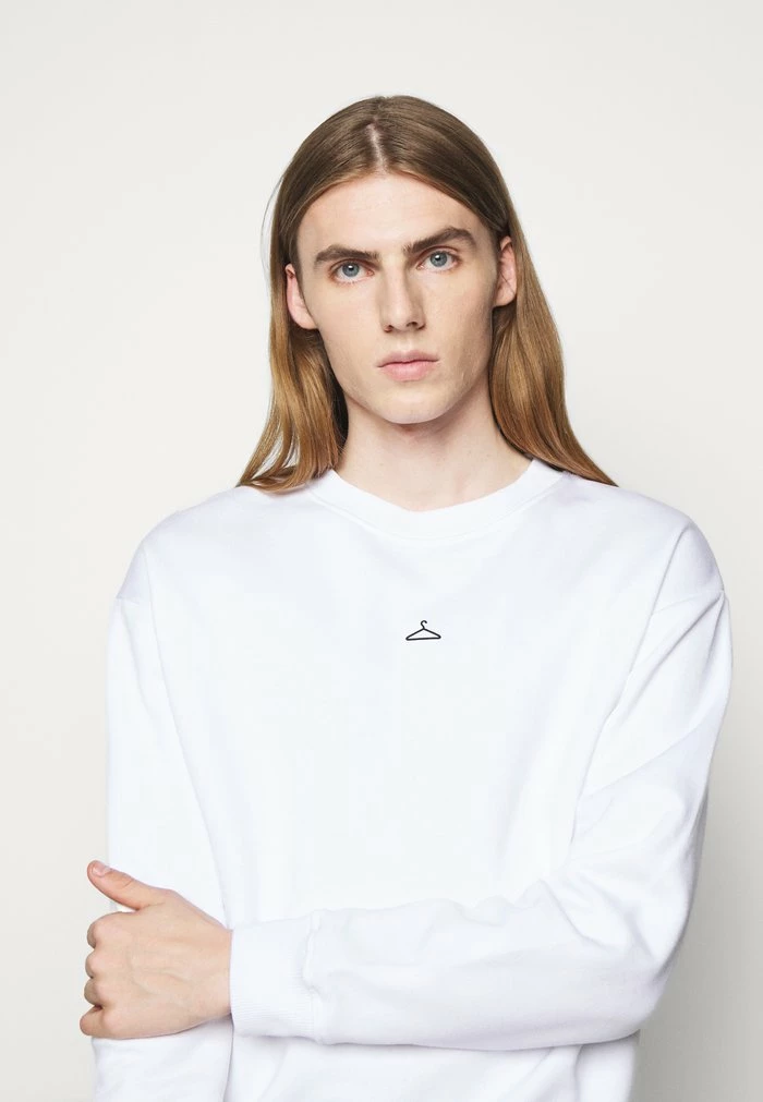 HANGER CREW UNISEX - Sweatshirt - white Holzweiler HANGER CREW UNISEX - Sweatshirt - White -Holzweiler shop 54ba9a4b642946afb3d0ce13c09672ac