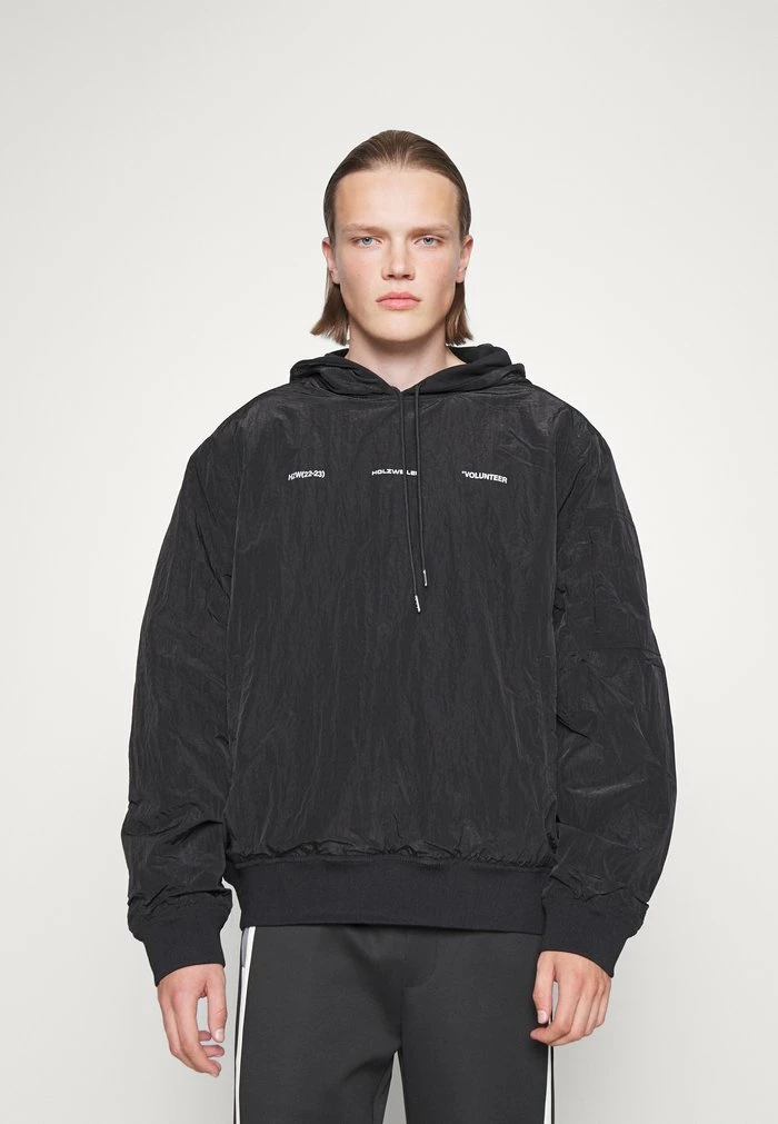 LOKEN TRACK HOOD - Hoodie - black Holzweiler LOKEN TRACK HOOD - Hoodie - Black -Holzweiler shop 556c310aff954be199017d88a8c95230