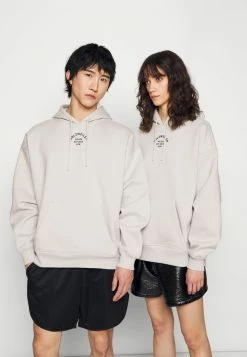 Holzweiler RIVERS PATCH HOODIE UNISEX - Sweatshirt - Light Grey -Holzweiler shop 5b10d7c04cfa4188b8249cefc8097048