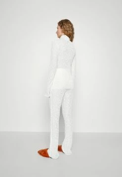 Holzweiler GILLY LACE TROUSERS - Trousers - Off White 4 Holzweiler GILLY LACE TROUSERS - Trousers - Off White -Holzweiler shop 5ba1ea602fe64780b547effebfaf65b7