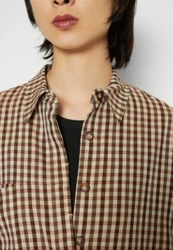 Holzweiler DAIS SHIRT - Button-down Blouse - Brown 8 Holzweiler DAIS SHIRT - Button-down Blouse - Brown -Holzweiler shop 5bd1de51159849f493055bdc1887fb78