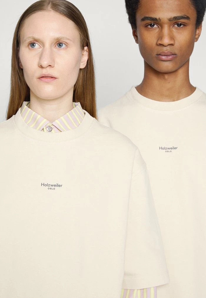 RANGER OSLO TEE UNISEX - Basic T-shirt - ecru Holzweiler RANGER OSLO TEE UNISEX - Basic T-shirt - Ecru -Holzweiler shop 5e85a1d38cce427698bdbe4f406136d2