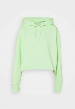 Holzweiler BILBO CROPPED HOODIE - Sweatshirt - Light Green -Holzweiler shop 628e3e03a3ce4637b28ea2dc18164dfd