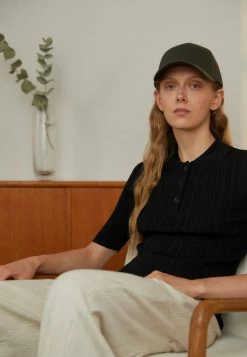 Holzweiler SMOOTH - Polo Shirt - Black -Holzweiler shop 664072ee4857438eb7b8fb5a5e8ae8d5