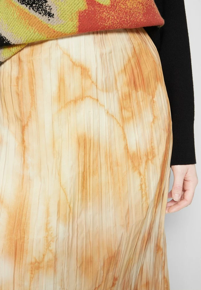 CARE SKIRT - Pleated skirt - yellow mix Holzweiler CARE SKIRT - Pleated Skirt - Yellow Mix -Holzweiler shop 6854509dd52345db86f5bfd439e41140