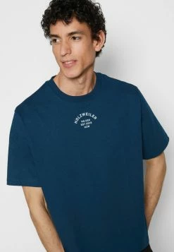 Holzweiler FLEUR X-RAY TEE - Print T-shirt - Petroleum -Holzweiler shop 69041c52c51b48c080ad7d468b0947ff