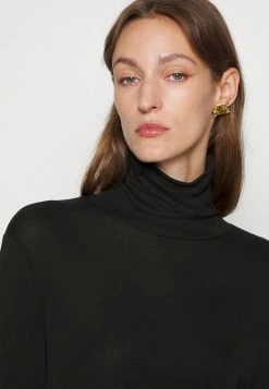 Holzweiler SARA CLASSIC TURTLE - Long Sleeved Top - Black -Holzweiler shop 6c72b946ed864cbc8b3e92aeba71b4dc